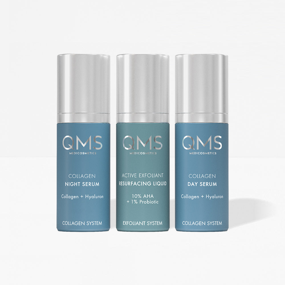 QMS Collagen + Exfoliant Set - Strong 30ml x 3