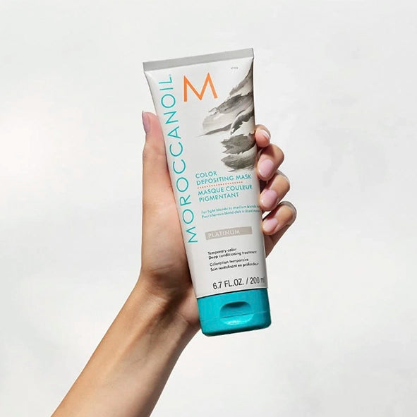 Moroccanoil® Color Deposit Mask Platinum 30ml/200ml